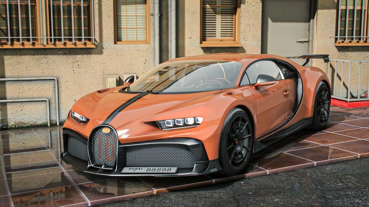 Andrew Tate Bugatti Chiron Pur Sport Bulletproof CroneNex Tuned